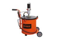 Нагнетатель густой смазки с насосом 50:1 Groz GR45430 и емкостью