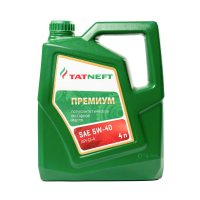 Татнефть Премиум 5W-40, 4л