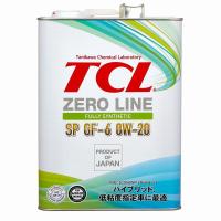 Масло моторное TCL Zero Line Fully Synth, Fuel Economy, GF-6, 0W-20 SP, 4л