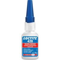 Клей моментального отверждения капиллярный Loctite 420, 20 гр