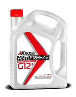 Антифриз карбоксилатный красный AKross Premium G12+, 4.7кг