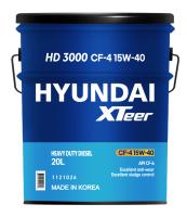 Hyundai XTeer HD 3000 CF-4 15W-40, 20л