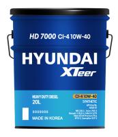 Моторное масло Hyundai XTeer HD 7000 CI-4 10W-40, 20л