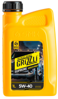 Моторное масло SMK Grizzli Supreme API CK-4 SN 5W-40, 1л
