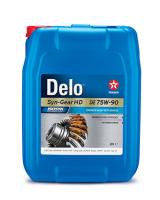 Трансмиссионное масло Texaco Delo Syn-Gear HD 75W-90, 20л