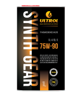 Трансмиссионное масло Ultrol Synth-Gear 75W-90, 1л