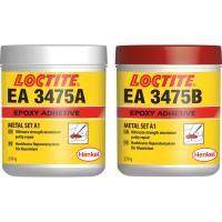 Состав эпоксидный 2К алюмонаполненный шпатлевка Loctite EA 3475, банка 2х250 гр
