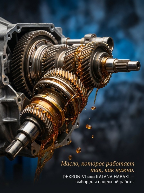 MOBIL DEXRON-VI ATF и KATANA HABAKI ATF VI: Преимущества и аналогичность для современных трансмиссий