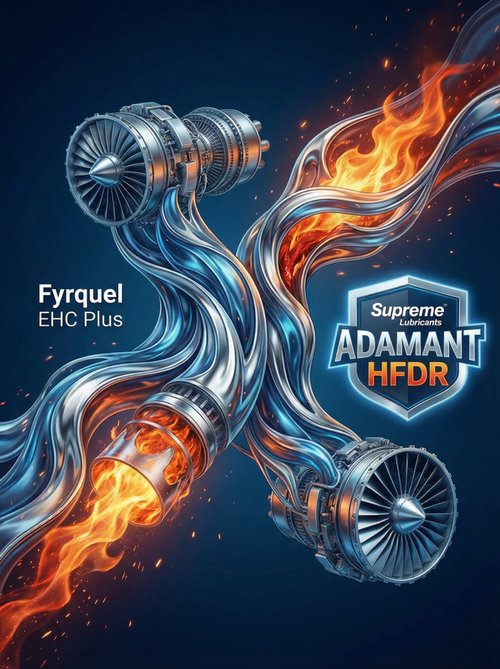 Supreme Lubricants ADAMANT HFDR — эффективный импортный аналог Fyrquel EHC Plus Supreme Lubricants ADAMANT HFDR — эффективный импортный аналог Fyrquel EHC Plus