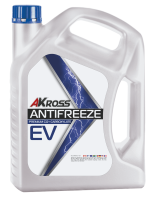 Антифриз для электромобилей AKross Premium G12 EV карбоксилатный, 9.7кг