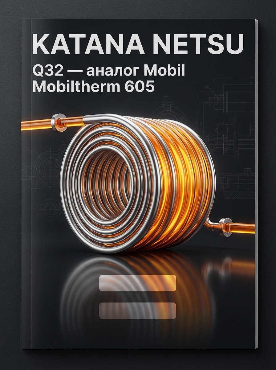 Горячая замена без риска: KATANA NETSU Q32 — аналог Mobil Mobiltherm 605 для термомасляных систем Горячая замена без риска: KATANA NETSU Q32 — аналог Mobil Mobiltherm 605 для термомасляных систем