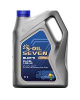 S-OIL 7 BLUE #9 CI-4/SL 10W40, 4л