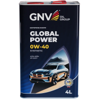GNV Global Power 0W-40, 4л
