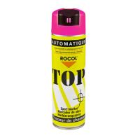Краска Rocol Top Automatique Cherry Fluorescent для специальной маркировки, 500мл