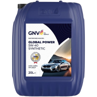 GNV Global Power 5W-40 Synthetic, 20л
