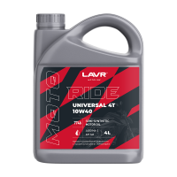 Lavr Moto Ride Universal 4Т 10W-40 SM, 4л
