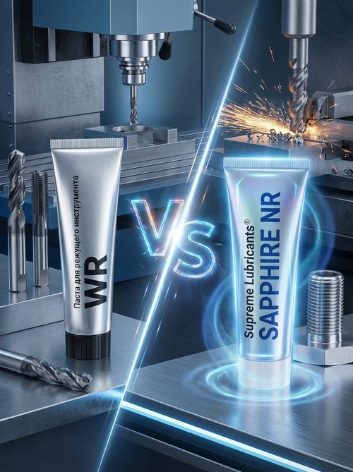 SAPPHIRE NR против WR: современный взгляд на смазку для нарезания резьбы — максимальная эффективность с Supreme Lubricants® SAPPHIRE NR против WR: современный взгляд на смазку для нарезания резьбы — максимальная эффективность с Supreme Lubricants®