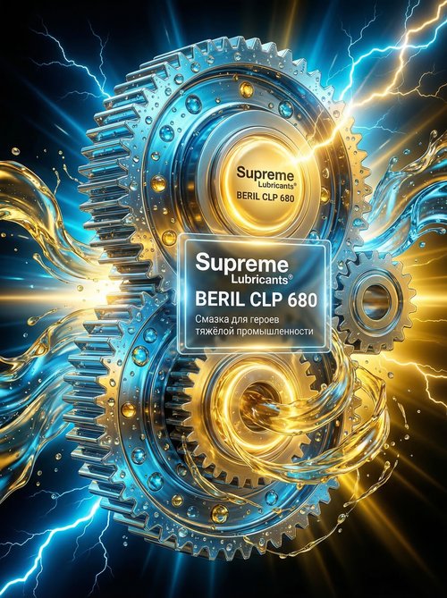 Total Carter EP 680 или Supreme Lubricants® BERIL CLP 680: смазка, на которую можно положиться в тяжёлых условиях