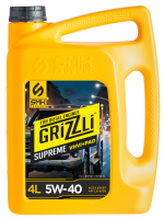 Моторное масло SMK Grizzli Supreme API CK-4 SN 5W-40, 4л