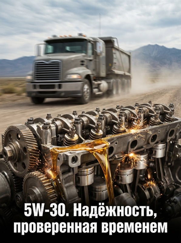 SHELL RIMULA R6ME 5W-30 и KATANA MAKURI E4 LDF-3 5W-30: Аналогичные решения для защиты дизельных двигателей