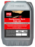 Компрессорное масло Magna Compressor Synt PAO 46, 20л