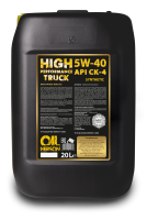 Nerson Oil High Performance Truck CK-4 5W-40, 20л 