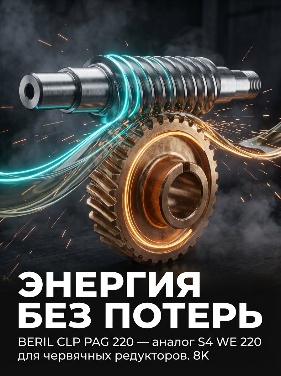 Аналог без компромиссов: Supreme Lubricants® BERIL CLP PAG 220 — вместо Shell Omala S4 WE 220 Аналог без компромиссов: Supreme Lubricants® BERIL CLP PAG 220 — вместо Shell Omala S4 WE 220
