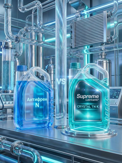 Антифриз Antifrogen N и его аналог Supreme Lubricants® CRYSTAL TN K