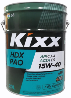 Kixx HDX Euro 15W-40, 20л