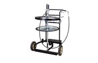 Пневматический насос 5:1 Groz GR45860 с тележкой для бочек 180л 