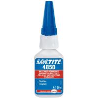 Клей моментального отверждения эластичный Loctite 4850, 20 гр