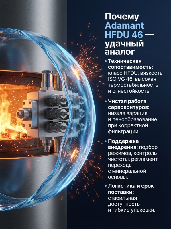 Fuchs PLANTOFLUX AT-S 46 есть аналог Supreme Lubricants Adamant HFDU 46