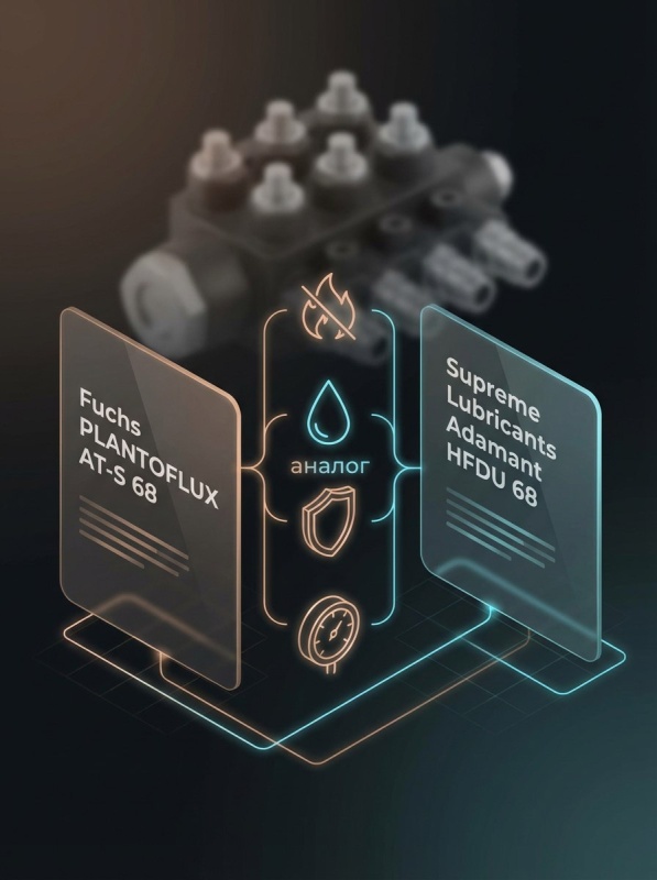 Fuchs Plantoflux AT-S 68 есть аналог Supreme Lubricants Adamant HFDU 68