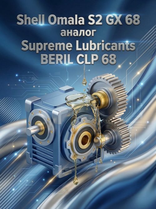 Современные индустриальные масла: сравнение BERIL CLP 68 и Omala S2 GX 68