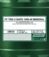 Моторное масло Fanfaro TRD-3 SHPD 10W-40 Mineral, 20л