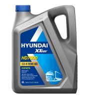 Моторное масло Hyundai XTeer HD 7000 CI-4 15W-40, 6л