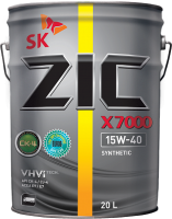 ZIC X7000 CK-4 15W-40, 20л