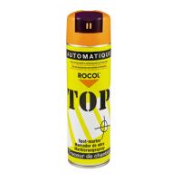 Краска Rocol Top Automatique Cherry Fluorescent для предупредительной маркировки, 500мл