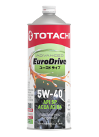 TOTACHI Eurodrive 5W-40 API SP, ACEA A3/B4, 1л