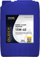 Rinnol Olger Premium 15W-40, 20л