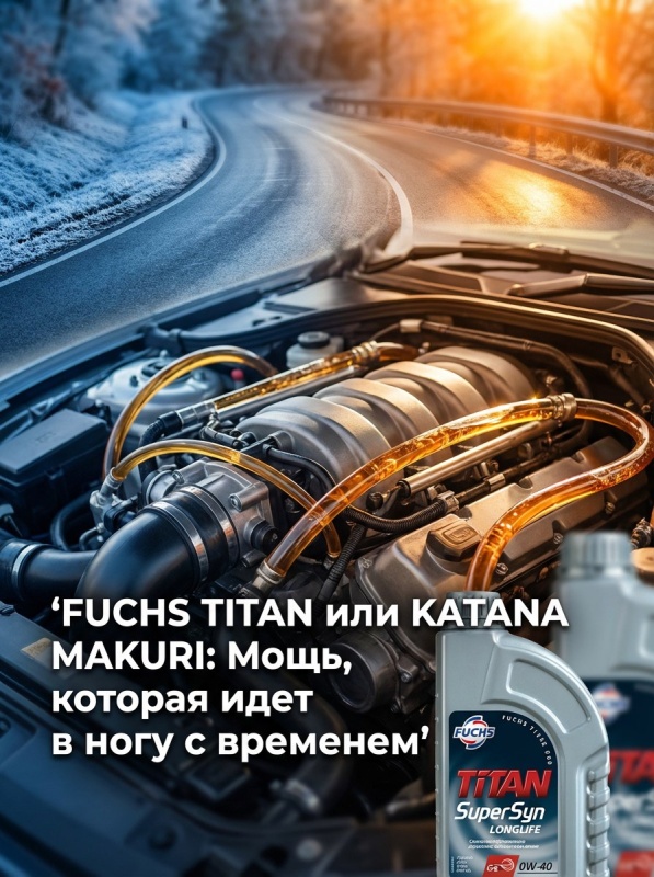 FUCHS TITAN SUPERSYN LONGLIFE 0W-40 vs KATANA MAKURI A3/B4 0W-40: Какое масло лучше защищает ваш двигатель?