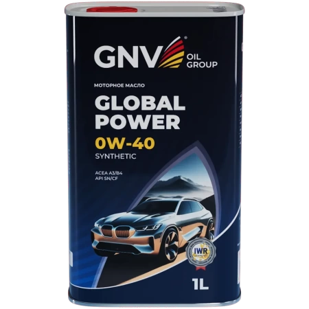 GNV Global Power 0W-40, 1л