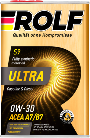 Rolf Ultra 0W-30 A7/B7 SP, 4л