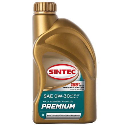 Sintec Premium 0W-30 C3, 1л