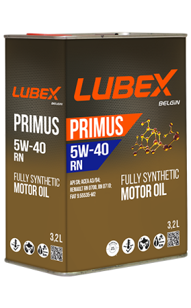 Lubex Primus RN 5W-40, 3,2л