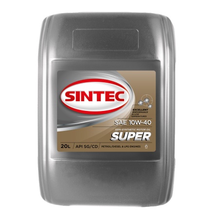Sintec Super 10W-40, 20л