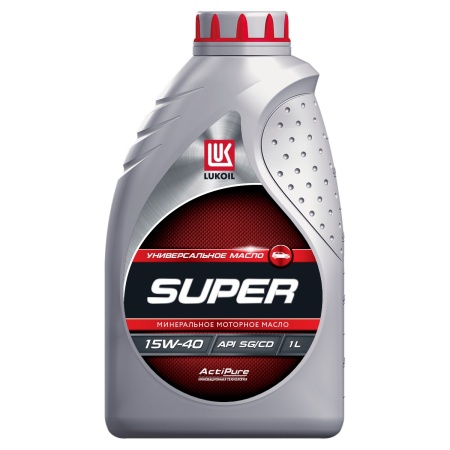 Лукойл Super, Semi-Synthetic 15W-40, 1л
