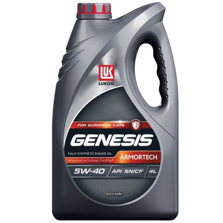 Лукойл Genesis Armortech 5W-40, 4л