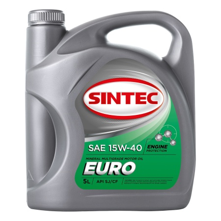 Sintec Euro 15W-40, 5л