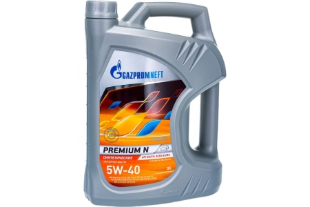 Gazpromneft Premium N 5W-40, 5л